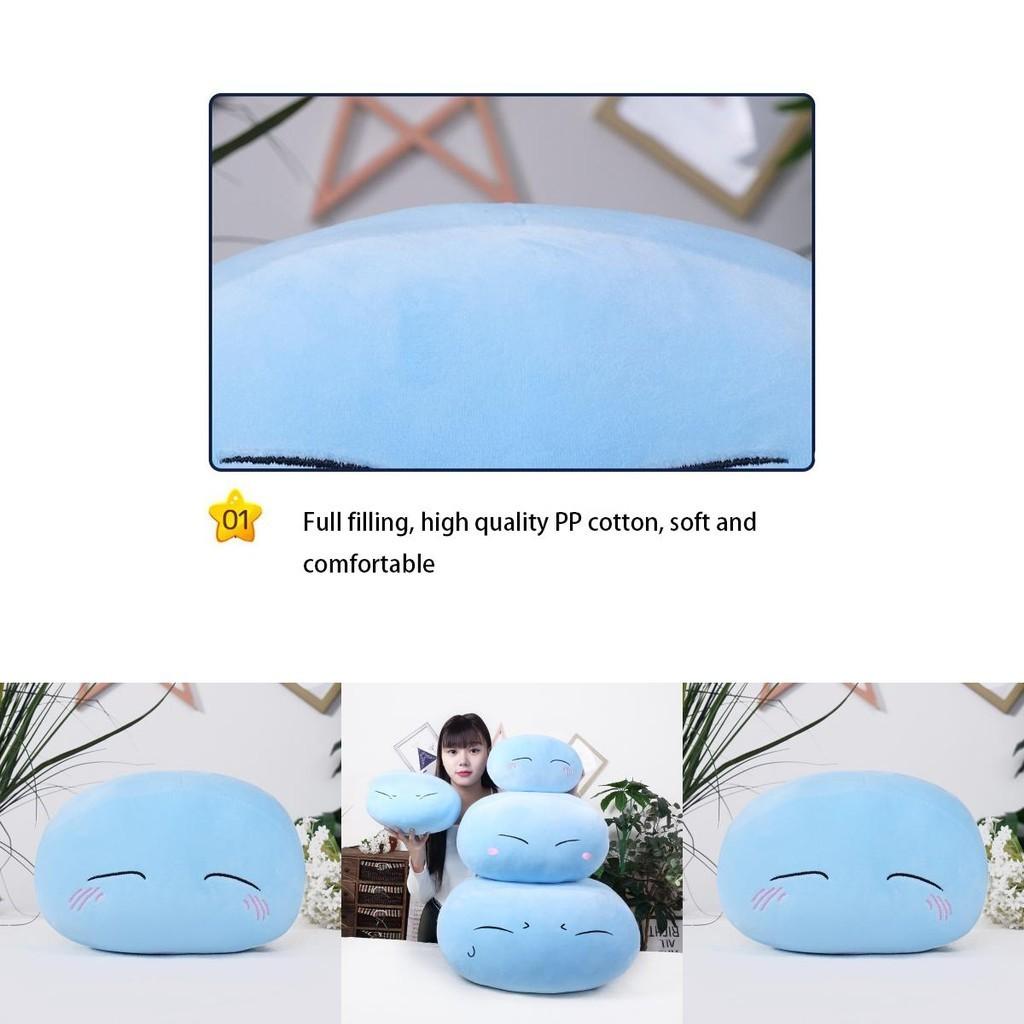 Super Morbido Quel Momento in cui mi sono Reincarnato come uno Slime Peluche Cartone Animato Cuscino per Bambini