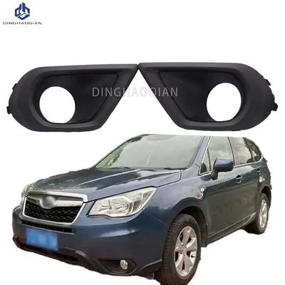 Front Fog Light Cover Lower Bumper Foglight Hole Grilles Decoration Bezel Fit for Subaru Forester 2014 2015 2016