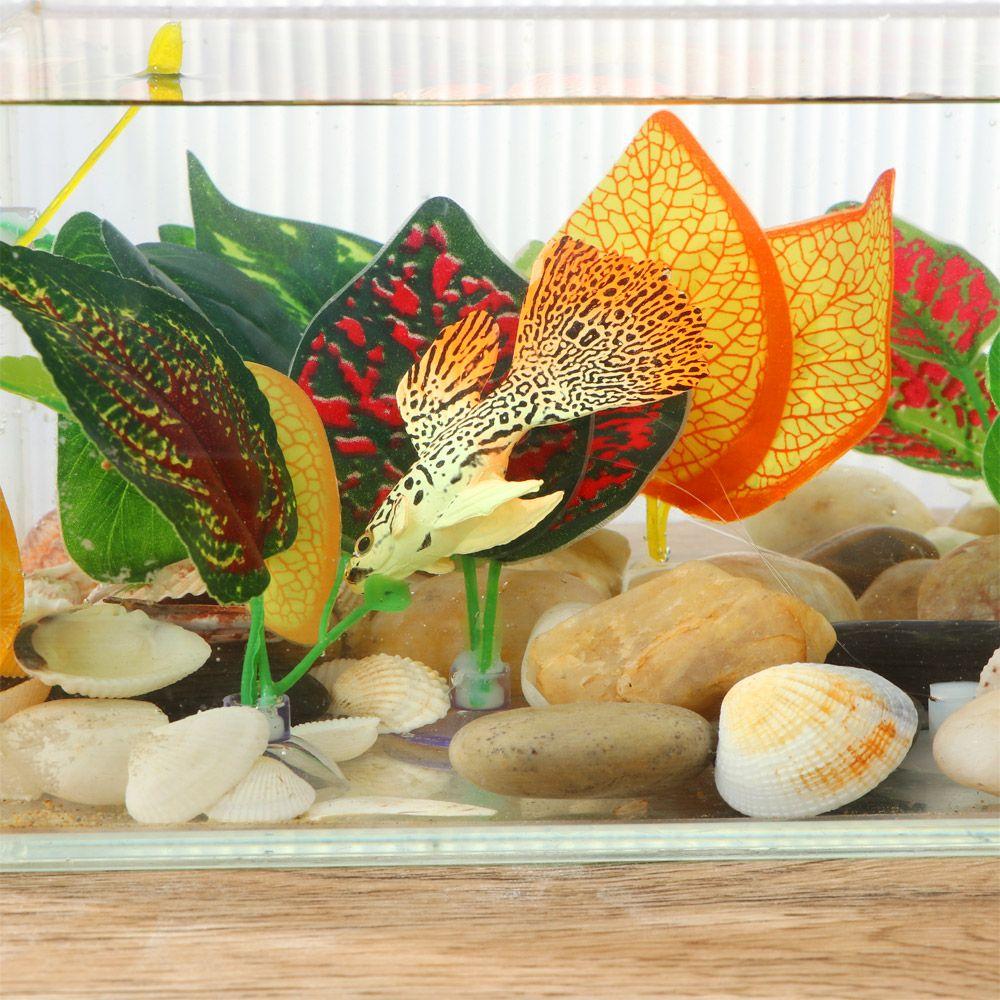 Artificial Betta Fish Aquarium Fish Tank Play Rest Ornamental Plants Betta Fish Play Relax Hide Hammock Warm