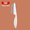 Pet Comb for Cats & Dogs - Fine Tooth Steel Grooming Comb for Knots and Straight Hair