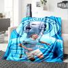 1pc Haaland15 Blanket, Gift, for Men and Women, Soft Blanket, Good for Sofa Bed Couch Travel, Lightweight Flannel Blanket