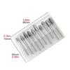 10pc Hard Alloy Rotary File 3*6 Double Grain Tungsten Steel Grind Head Electric Grind Mold Woodwork Grinding File Tool Set