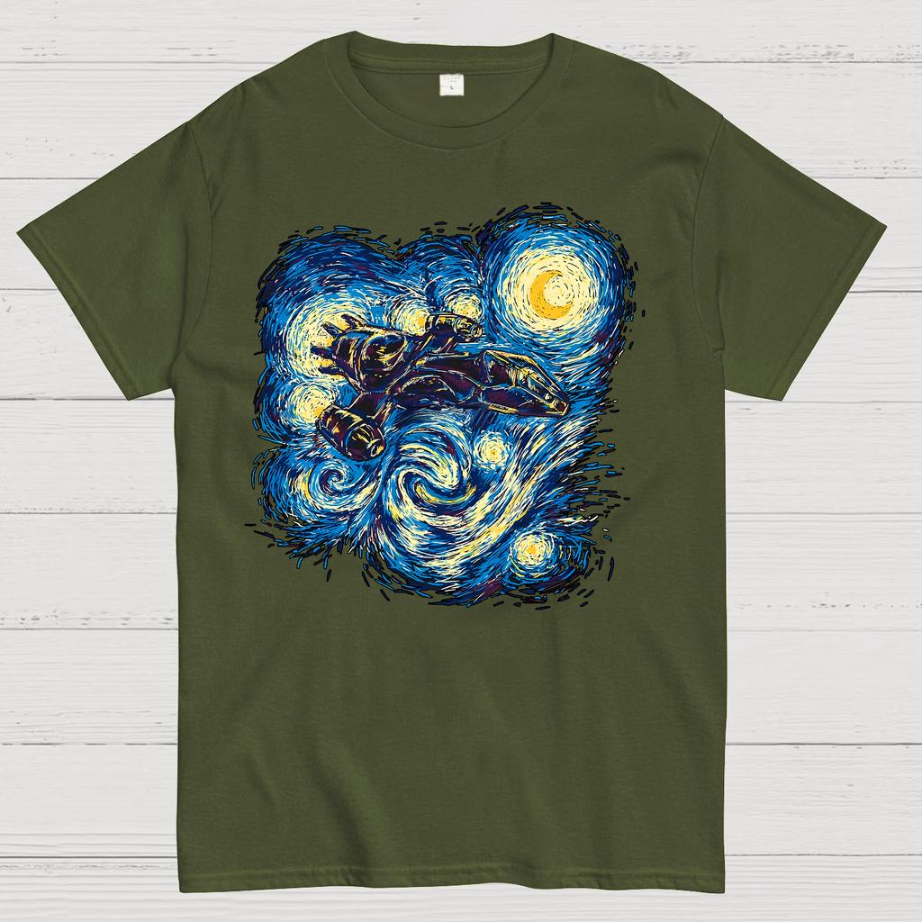 Starry Flight Cotton Summer Casual Cool Loose T-Shirt