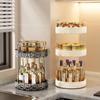 Étagère de Rangement Rotative Multi-couches pour la Cuisine et les Cosmétiques