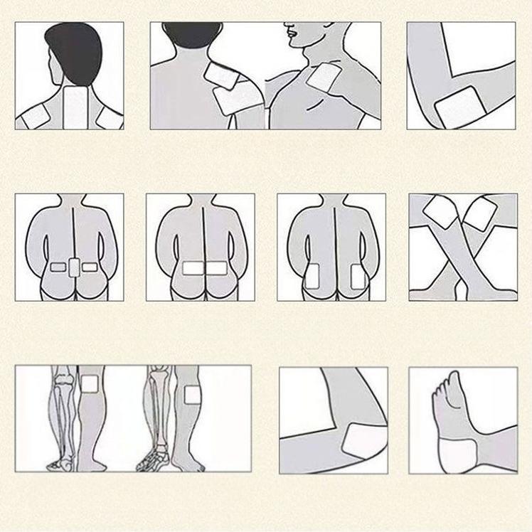 30PCS Herbal Pain Relief Plaster for Shoulder Neck Back Knee Joint Muscle Pain Relief Health Care