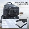 Multi-Compartment Fishing Backpack Outdoor Spinning Rod Storage Waterproof Oxford Fabric Camo Hiking Gear Bag