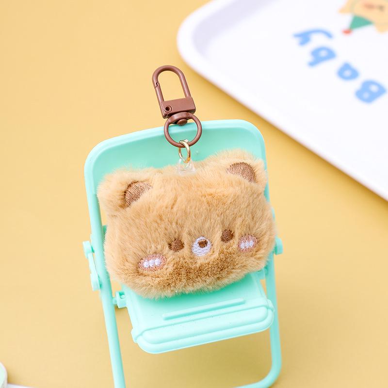 Sanrio Cartoon Plush Pendant Keychain - Holiday Gift Claw Machine Doll