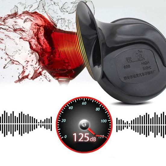 Universal Motorrad Motorrad Roller 12V Elektrische Schneckenhorn Super Laute Sirene