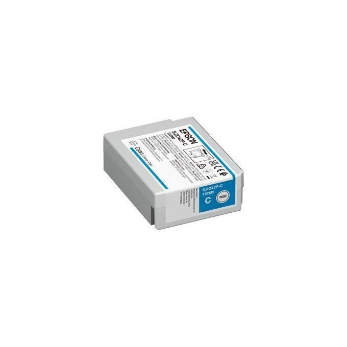 EPSON - BS LABEL CONSUMABLES U4 SJIC42P-C (Cyan) Cartridge