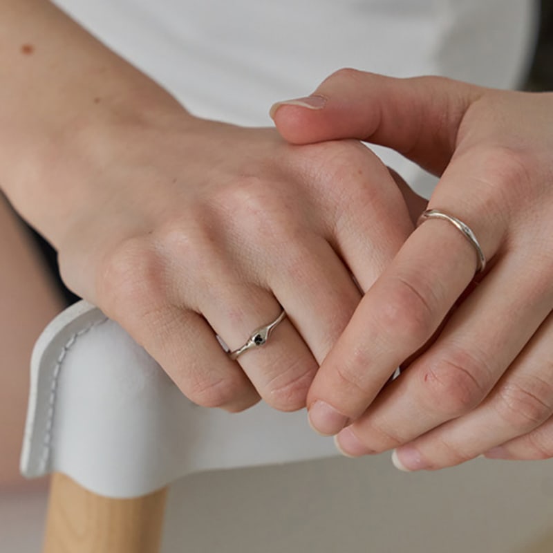 Ssecondo [SET]Simple layered open ring SET, Maya