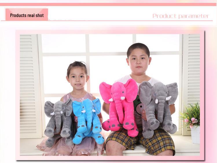 Elephant Hug Pillow Plush Toy - Soothing Sleep & Gift for Children