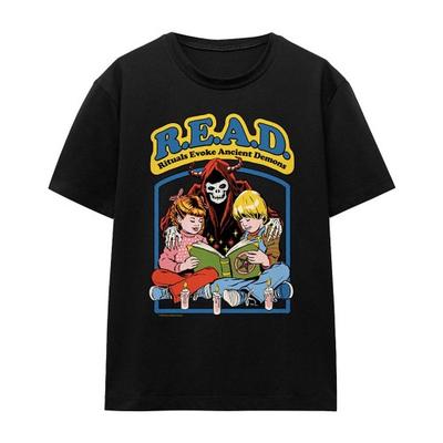 Steven Rhodes Womens/Ladies Read T-Shirt