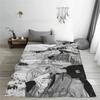 Given Anime Manga Yaoi Fleece Blankets Satou Mafuyu Uenoyama Ritsuka Custom Throw Blanket for Home 150*125cm Bedspreads