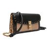 New COACH Lane Canvas With Leather Shoulder Bag Crossbody Bag Handbag Regular Women's Brown Taupe C1723-IMS5W