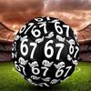 1pc Hands Number Size 5 Soccer Ball Suitable for Match Training & Outdoor Use, Durable for Competitive Games, Tournaments Football, Practice - Multico