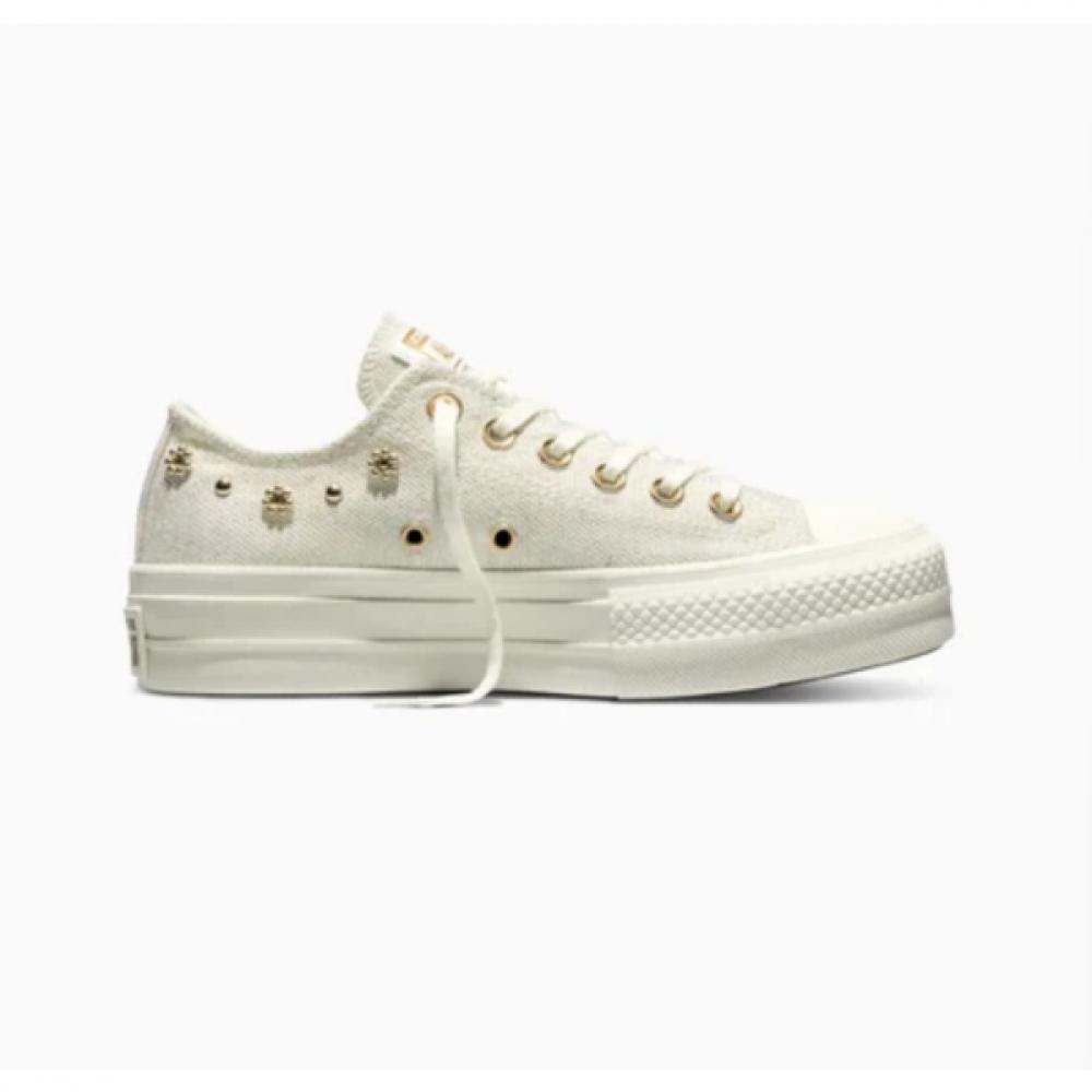 Converse Women S Sneaker Chuck Taylor All Star Lift Heathered Gram Egglet A17597