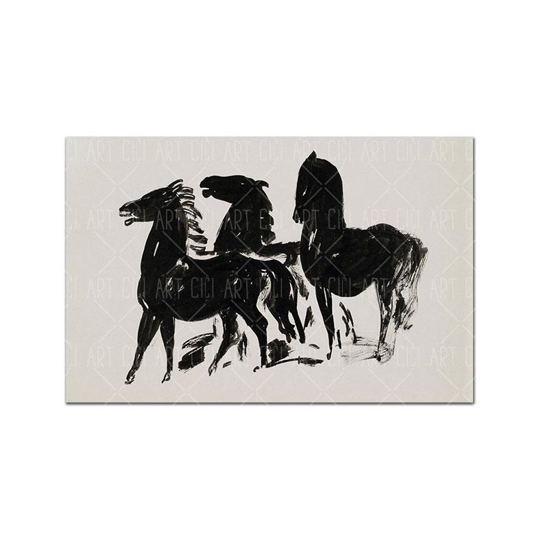 

Винтажный пейзажный постер с цветочным портретом, художественный принт, французская деревенская картина на холсте, настенная картина для гостиной, домашний декор 30x40cm No Framed