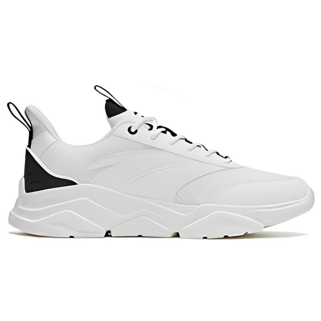 New Anta Anti Slip And Wear Resistant Lightweight Low Top Sports Casual Shoes White Black 912318831-2