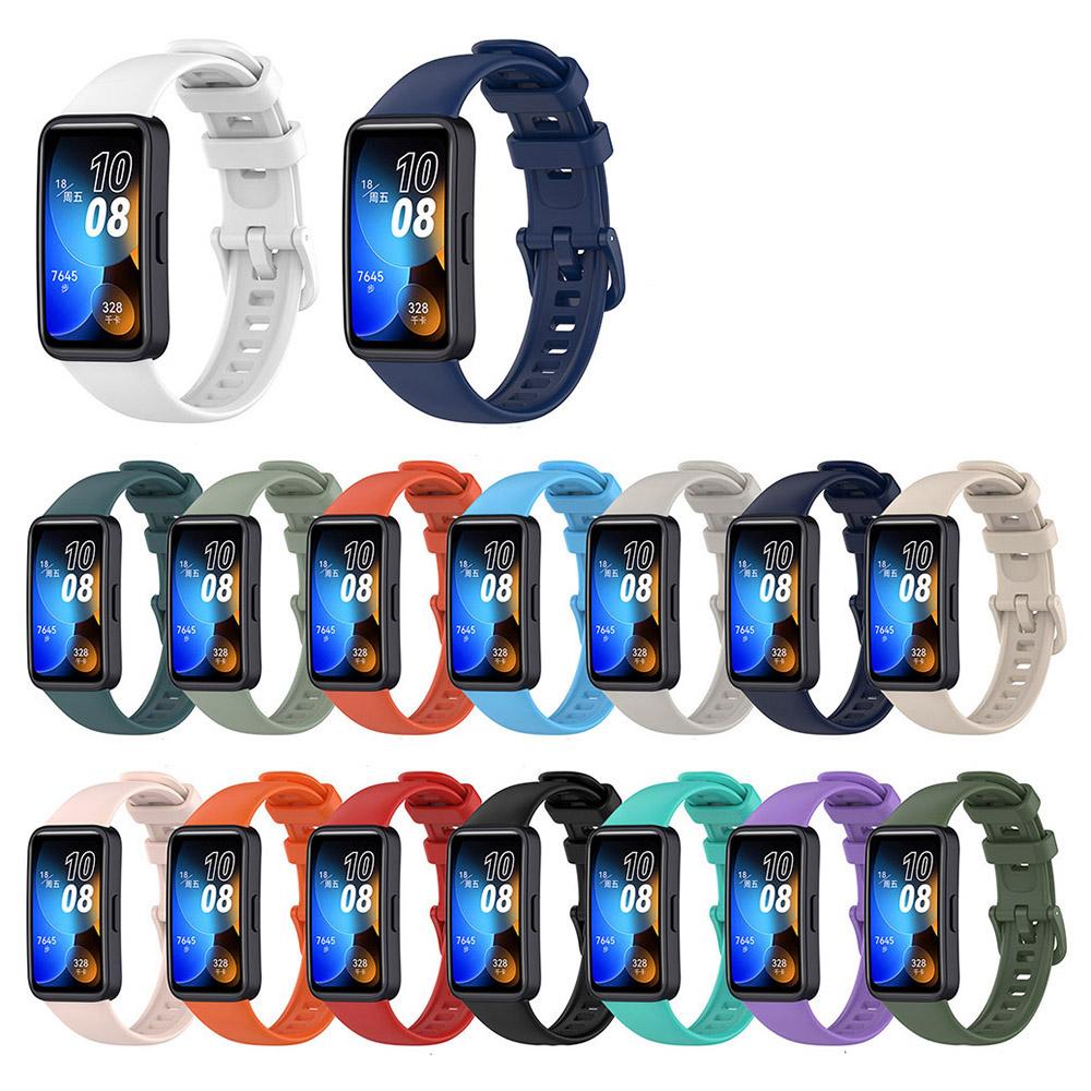 Silicone Wrist Strap For Huawei Band 8 9 10 Smart Bracelet Wristband