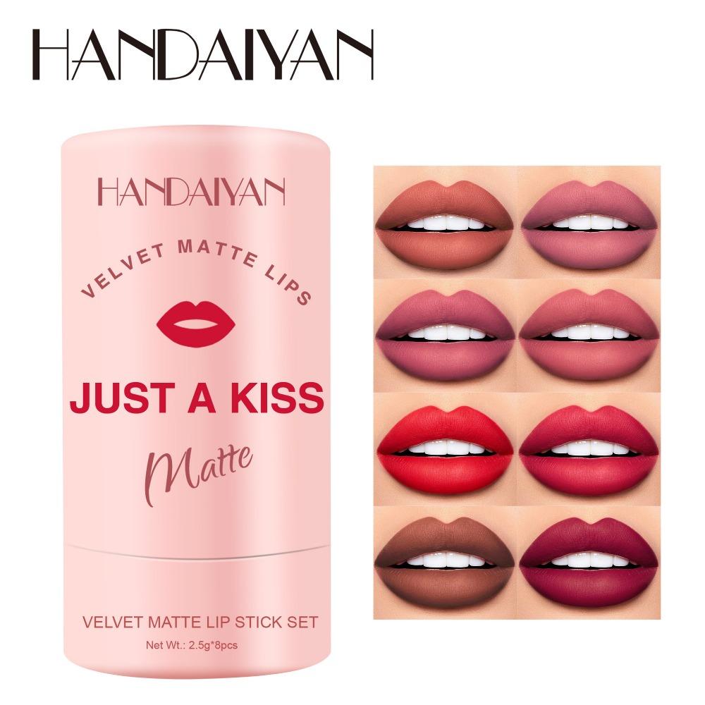 

Набор матовых помад Velvet Matte Lipstick Easy-to-color Temperament Moisturizing Lipstick Lipstick