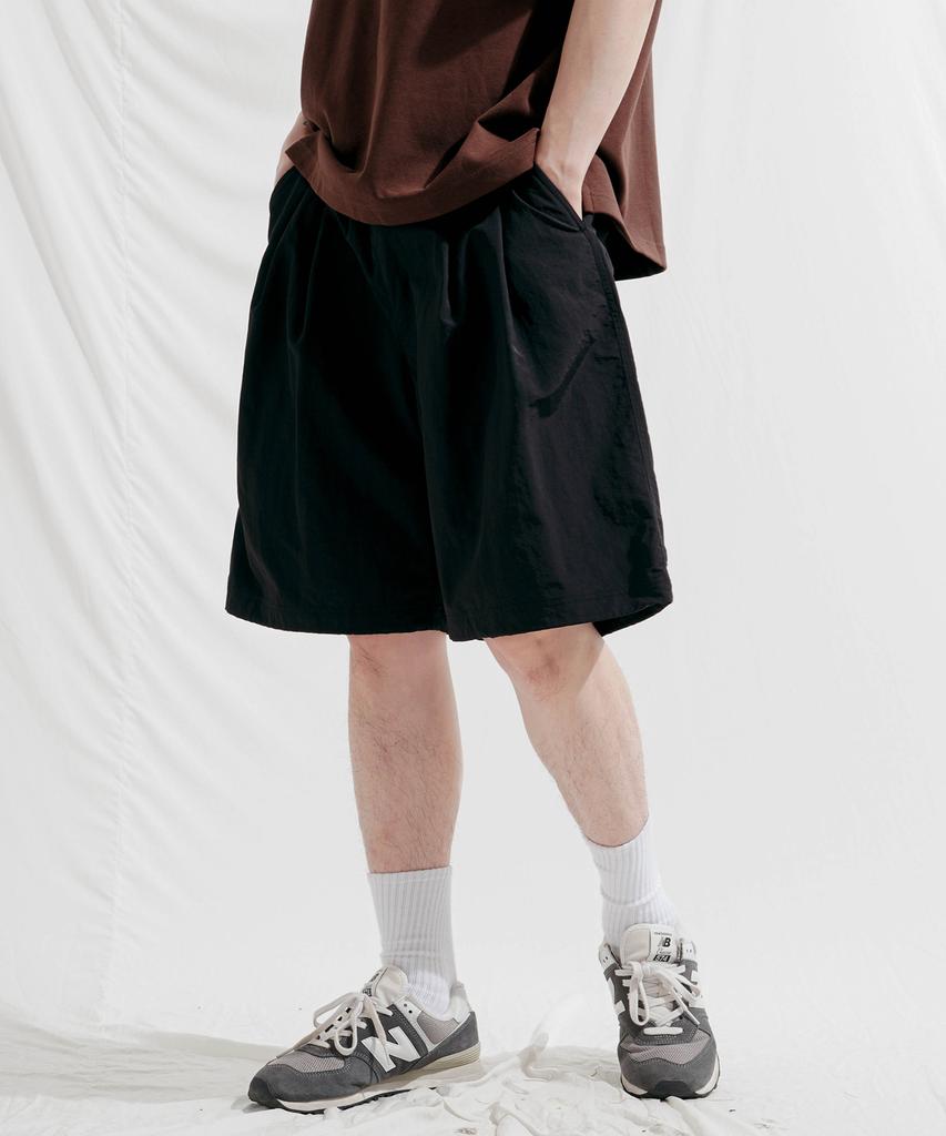 JEMUT Easy Summer Nylon Half Pants Black Oysp2566