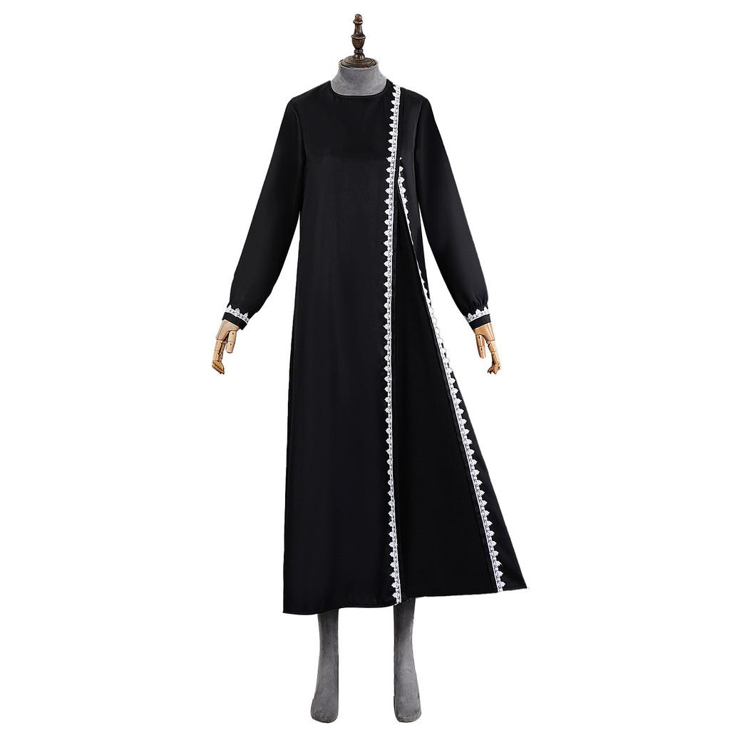 

Medieval Muslim Dress For Role Play Polyester Blend Long Sleeve Casual Womens Costume L