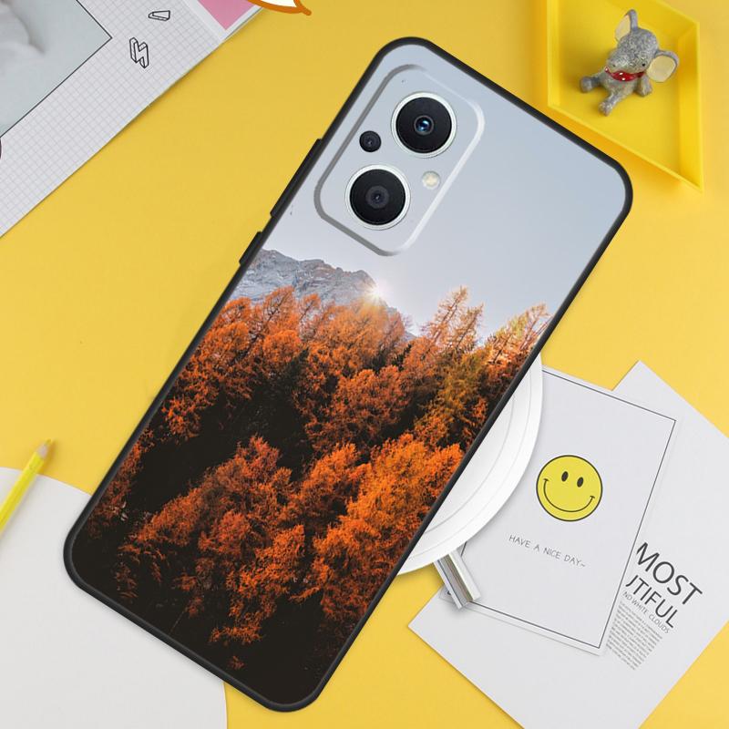 Mountain Forest For OPPO Reno 12F 14F 13F 11F 10 11 12 13 14 Pro 7 8 Lite 8T OPPO Find X6 X5 X8 X9 Pro Case