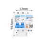 Chint 2P63A Air Switch with 32A RCCB for Three-Phase Electricity Protection and Household Circuit Breaking