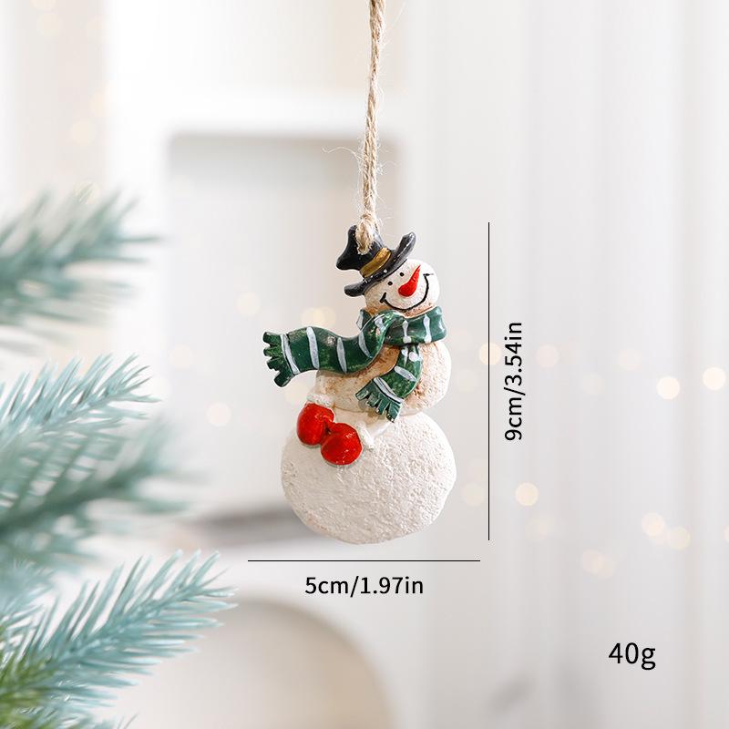 Cross-border Christmas Reindeer Ornaments: Cartoon Tree Decorations & Holiday Accessories