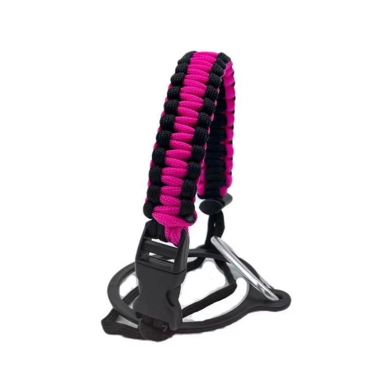 Water Bottle Accessories Paracord Rope Holder Wide Mouth Bottle Portable Rope Hand Strap Cup Carrier Color Cupful Rope