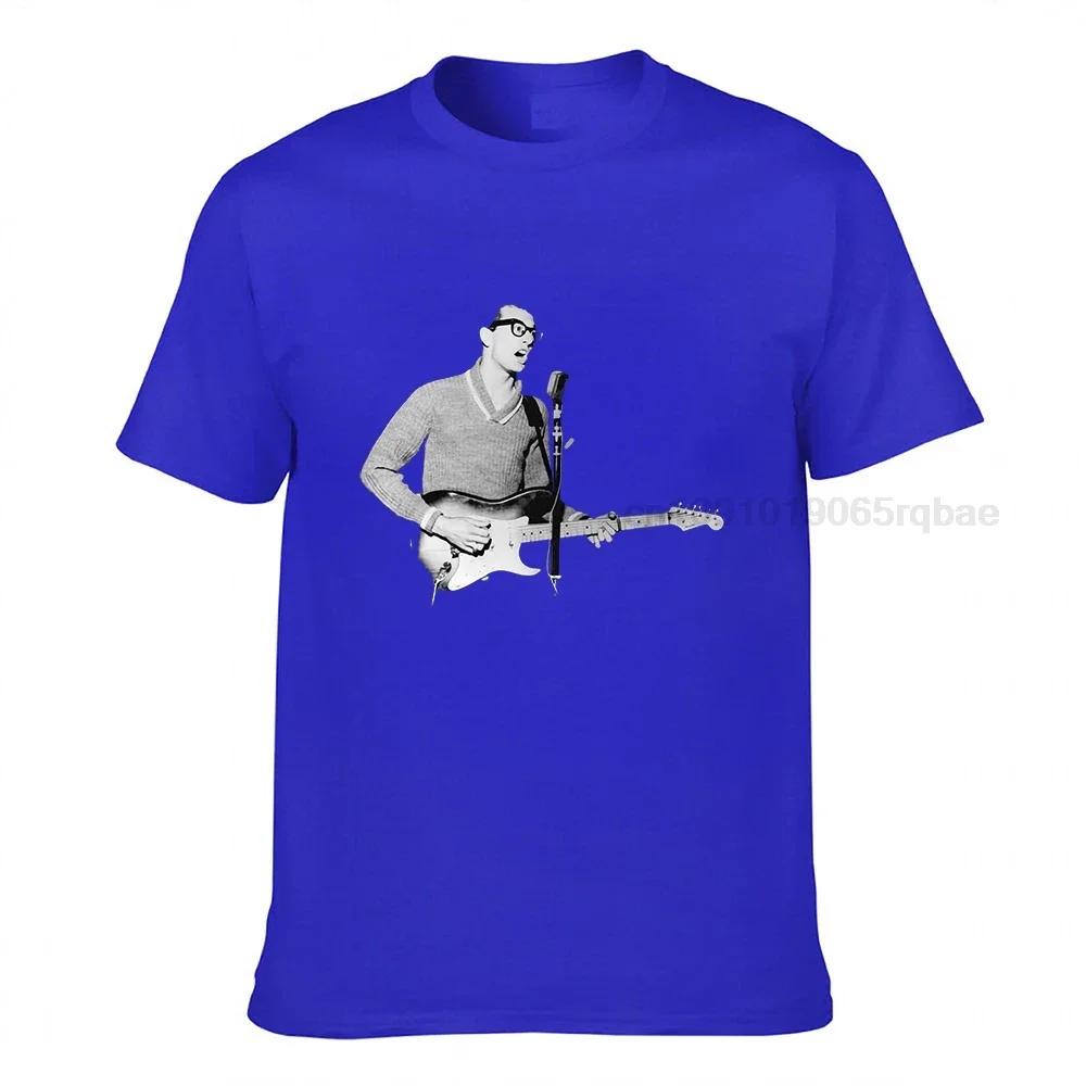 Charles Hardin Holley Buddy Holly Hand Screened Preshrunk 100 Cotton Tshirt