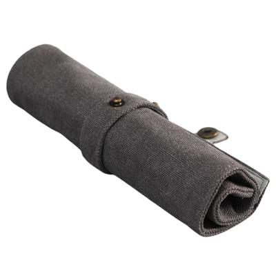 EBISSY Canvas Rol Potlood Grote Houdt Vulpen en Kunst Geschikt voor en en Handige Opbergkoffer, Capaciteit, Pennen, Potloden, Pennen, Benodigdheden,