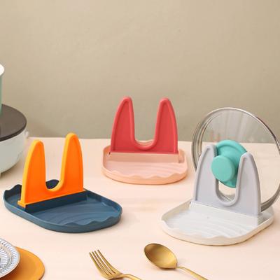 Organization Smooth Edge Great Recess Design Convenient Home Cooking Pot Lid Holder Pot Cover Rack