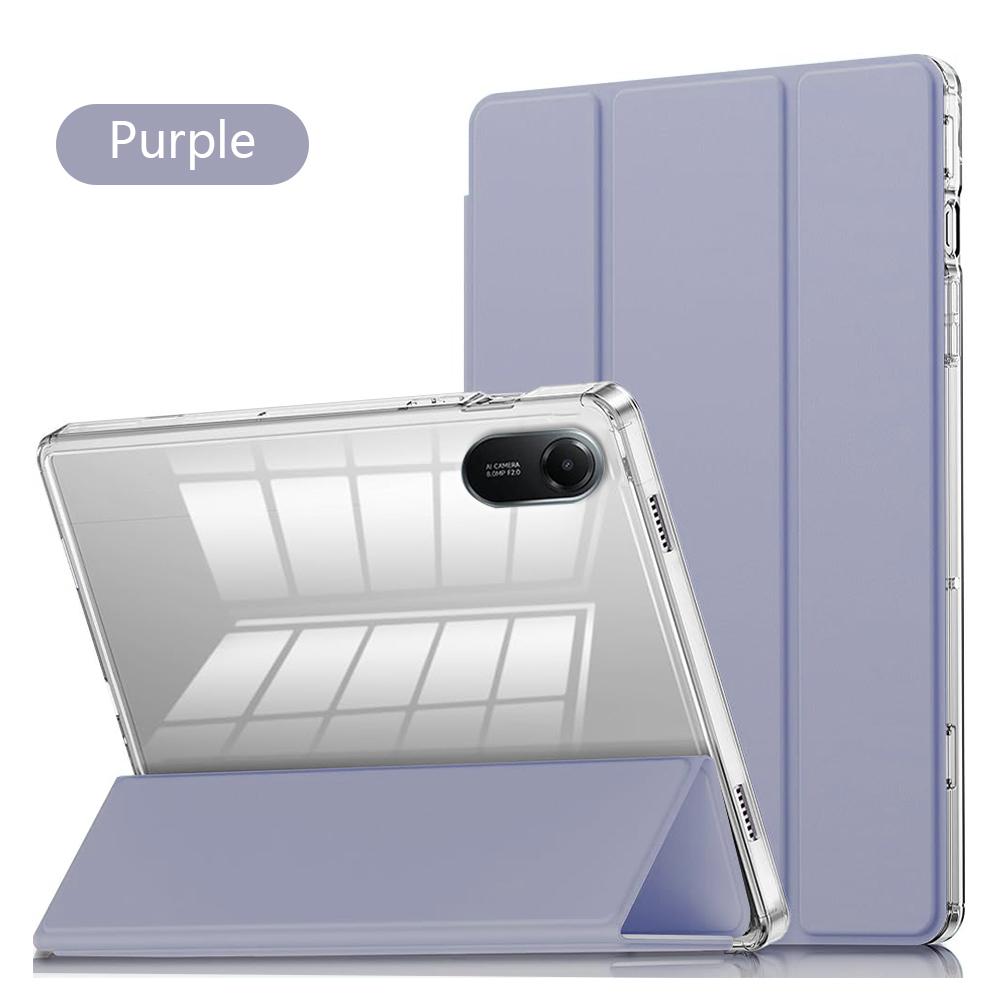 Support Auto Sleep/wake Clear Crystal Tablet Case for Redmi Pad 2 2025 11 Inch Shockproof with Clear Back with Pen Slot Cover