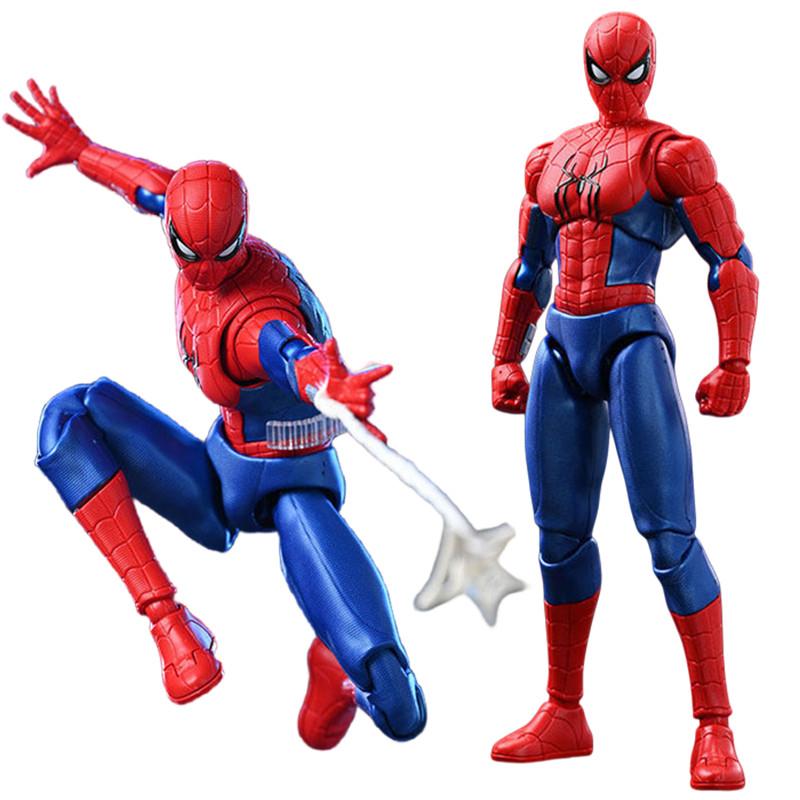 SpiderMan: Brand New Day Beyond Version Action Figure Movable Model Assembly Toys Desktop Ornament Birthday Gifts