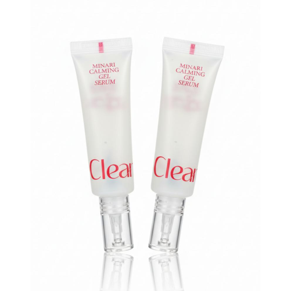 [Clear dews] Korean Minari Calming Gel Serum Duo (30ml x 2)