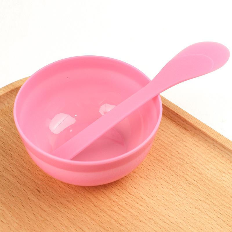 DIY Beauty Mask Tool Mask Bowl Set Plastic Mask Stick Mixing Bowl Beauty Bowl Spa Beauty