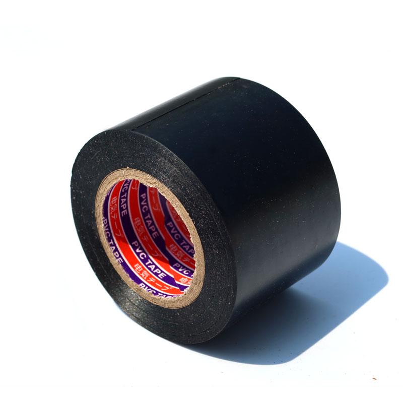 

5 cm Wide Flame Retardant PVC Electrical Tape - High Temp Resistant, Waterproof, Super Sticky, Black