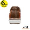 Men Elevator Shoes Leisure Height Increase Insole 6Cm Sneakers High Heel Tall Man