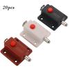 Lock Bolt Latch Cabinet Cupboard Furniture Set Slide Sliding 20pcs Anti-Thieft Catch Hardware Kit Locker Secure