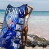 G-Genshin I-Impacts Furina Foutiane Microfiber Beach Towel Absorbent Quick Dry Soft Yoga Swimming Resort Mountain Climbing Towel
