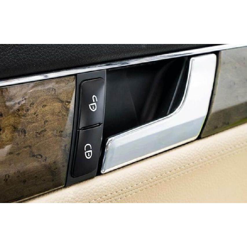 Matt Black Seat Memory Switch Decor Cover Sticker Fit For Benz C-Class 2007-2014