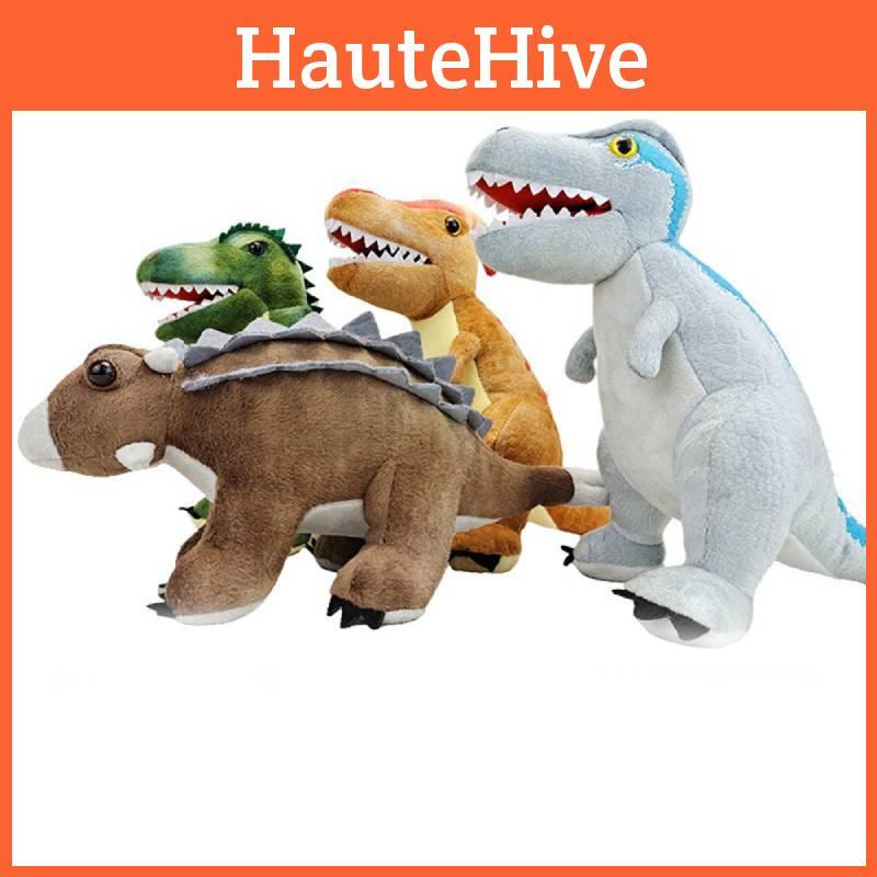 Adorable Plush Dinosaur Stuffed Toys Perfect Holiday Gifts Triceratops And T-rex