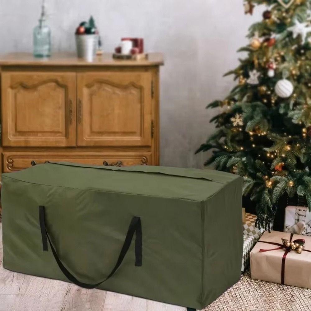 Large Capacity Furniture Cushion Storage Bag Waterproof Cushion Duffel Bag  Patio Sofa