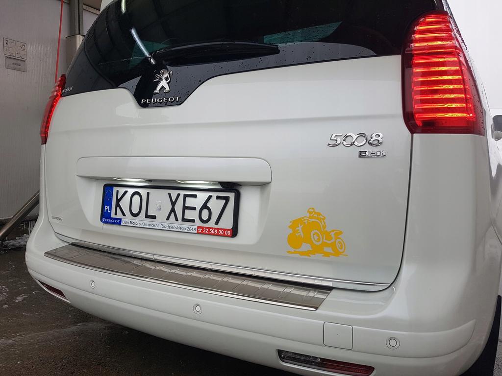 PEUGEOT 5008 - CHROME Chrome Trim for the Tailgate