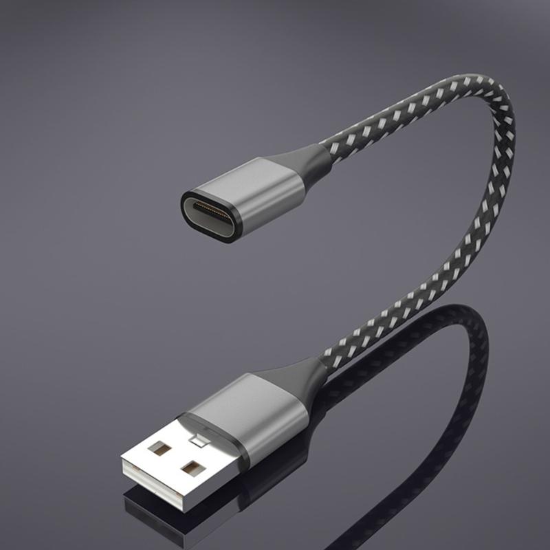 USB 2.0 Adapter Male to Type C Female Connector 480Mbps Data Sync for Laptop PC USB Chargers Extension Converter