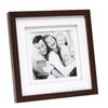 Photo Frame - Deknudt Frames - S65kq1 - Brown Wood - Double Mat - 39.5 X 29.5 Cm
