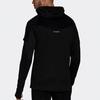 Adidas Sweatshirts Men's Black Hooded Moderate Regular FS9802