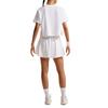 Nike Relaxed Short Cotton Stretch Tennis Top Women tops IM0311-100