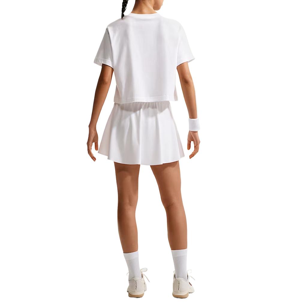 Nike Relaxed Short Cotton Stretch Tennis Top Women tops IM0311-100